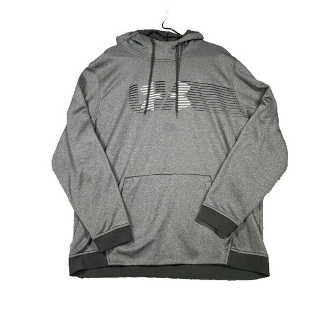 Under Armour Men's Size 2XL Pullover Sweater Hoodie Jacket Loose Coldgear Polyes